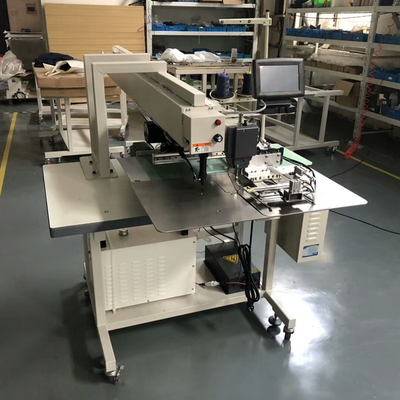 Pantaloni automatici dei vestiti della macchina per cucire del guardolo della tasca del laser che welting il placket della tasca